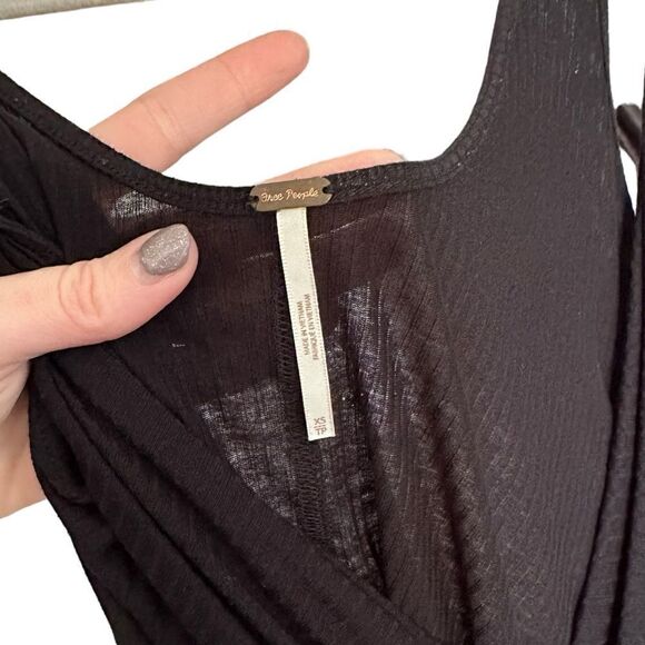 Free People Black Tank Top - Picture 6 of 8